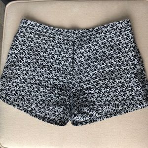 DVF silk patterned shorts